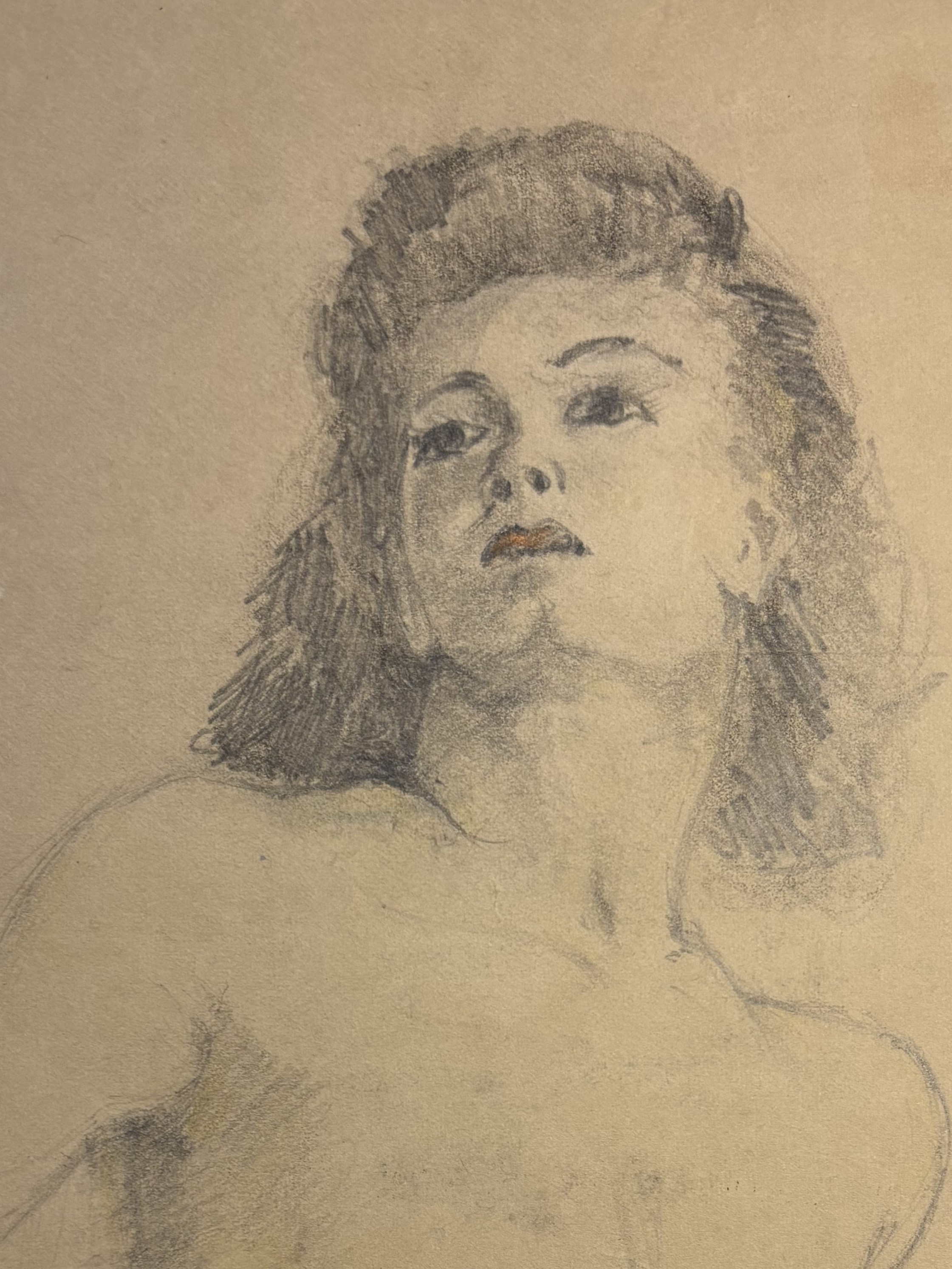 Pencil figure study III, 1998